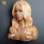 BAISI HAIR Customized Wig BAISI Honey Blonde Wavy Wig