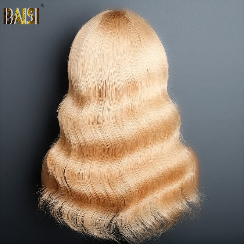BAISI HAIR Customized Wig BAISI Honey Blonde Wavy Wig
