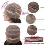 BAISI HAIR Baisi 360 Wig Bleached Knots 200% Density