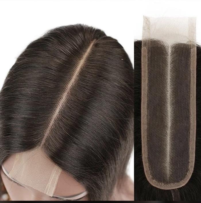 BAISI Long Part 2*6 Closure Wig Human Hair Wig 180 Density - BAISI HAIR