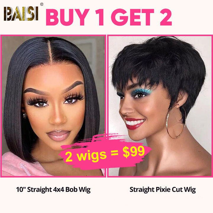 Buy 1 Get 2 99=2 wigs BAISI HAIR