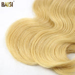 BAISI 10A 1BT 613# Body Wave Eurasian Blonde Hair - BAISI HAIR