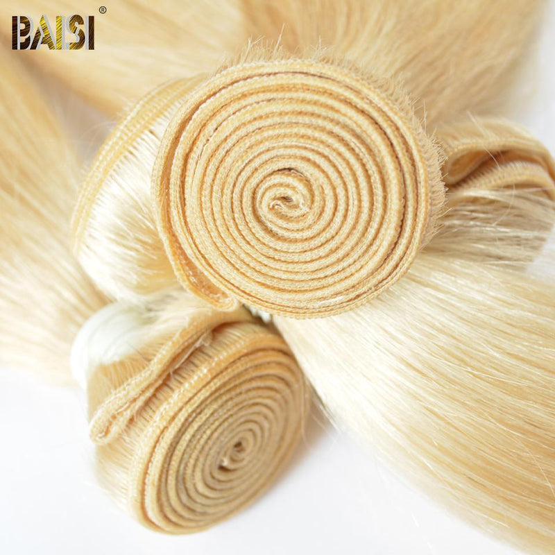 BAISI Eurasian Straight Human Hair 10A Grade Blonde 613# Hair - BAISI HAIR