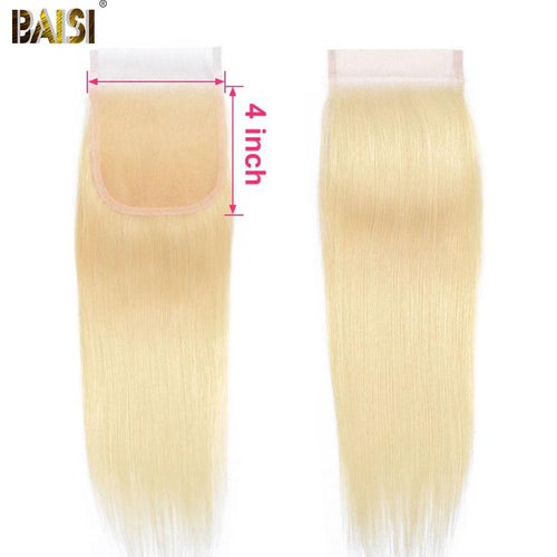hairbs Lace Closure 613# BAISI 10A Blonde #613 Straight Lace Closure 4x4