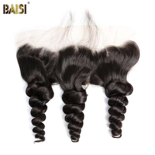 BAISI 10A 100% Virgin Hair Loose Wave Lace Frontal - BAISI HAIR