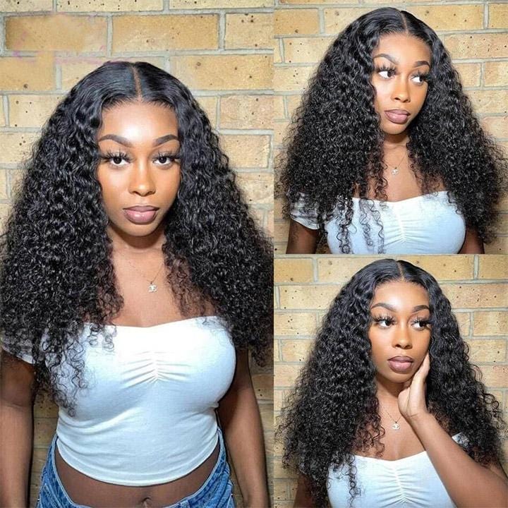 hairbs Lace Wig BAISI Bleached Knots  Curly Lace Wig Pre plucked
