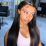 hairbs Lace Wig BAISI Bleached Knots Straight Lace Wig