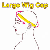 Large wig cap size (23"-23.5")