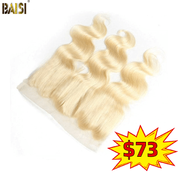 amazon Flash Deal BAISI Flash Deal 613 Body Wave Lace Frontal