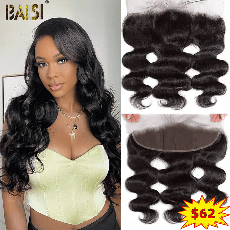 amazon flash deal BAISI Flash Deal Body Wave Lace Frontal