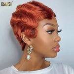 amazon flash deal BAISI Flash Deal Pixie Short Cut Color Wig