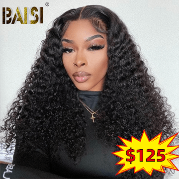 Baisi_Clearance_Sale 8A Brazilian Virgin Hair BAISI 13x4 Deep Wave Wig Flash Deal