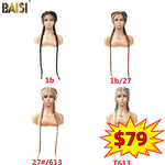 BAISI HAIR flash deal BAISI Flash Deal Synthetic Braided Lace Wig