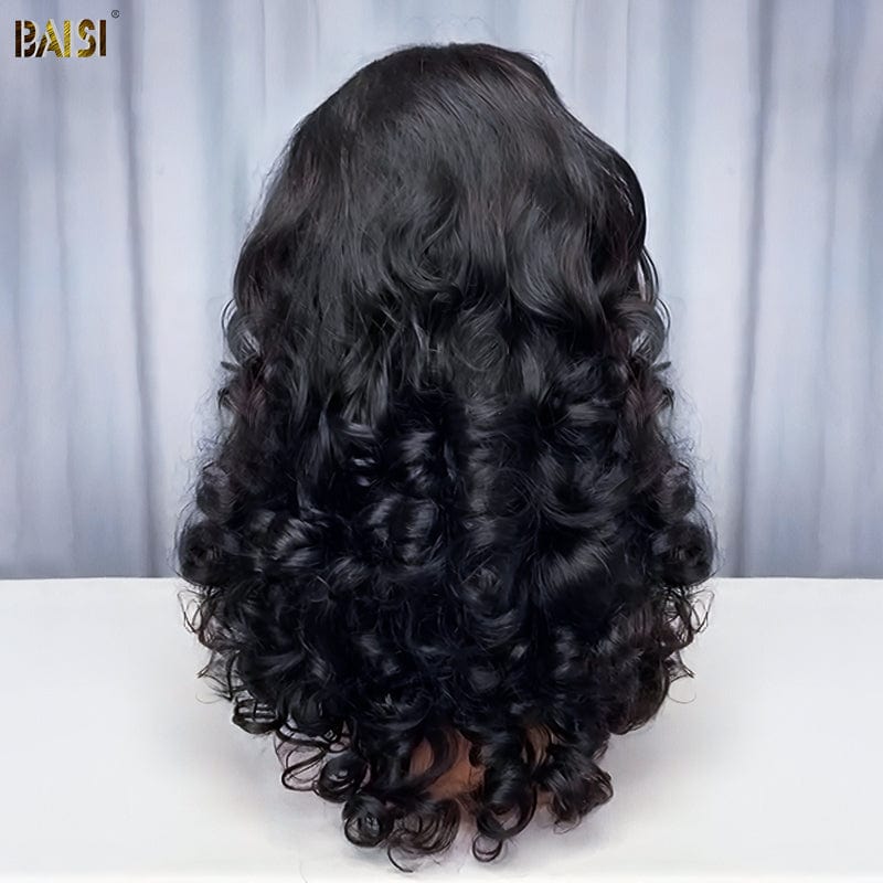 BAISI HAIR Frontal Lace Wig 13x4 BAISI Spring Egg Curl Lace Wig