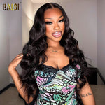 BAISI HAIR Frontal Lace Wig BAISI 13x4 Bleached KnotsGluless Lace Wig