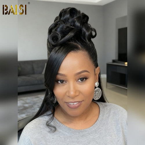 BAISI HAIR Frontal Lace Wig BAISI 13X6 Lace Already Styled Wig For Wedding