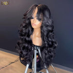 BAISI HAIR Frontal Lace Wig BAISI Body Wave With Bang Lace Wig