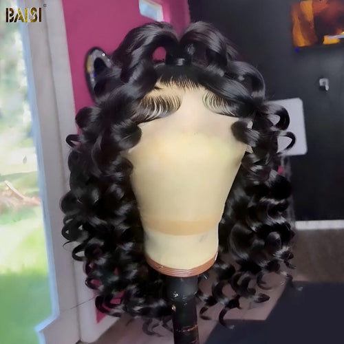 BAISI HAIR Frontal Lace Wig BAISI Cute Curl Lace Wig