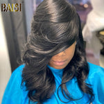 BAISI HAIR Frontal Lace Wig BAISI Heavy Layer Wavy Wig