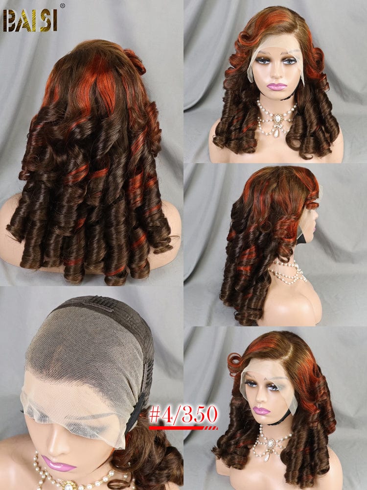 BAISI HAIR Frontal Lace Wig BAISI Spring Curl Lace wig