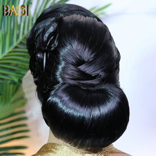 BAISI HAIR Frontal Lace Wig BAISI Updo Cute Wig For Wedding For Black Women
