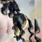 BAISI HAIR Lace Wig Baisi 360 Ponytail Wavy Wig
