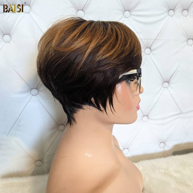 BAISI HAIR Pixie Cut Wig BAISI Aba Machine Made Short Cut Wig