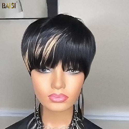 BAISI HAIR Pixie Cut Wig BAISI Kristen Machine Made Short Cut Wig