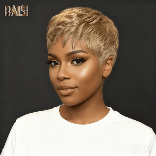 BAISI HAIR Pixie Cut Wig BAISI Machine Made Elegant Short Pixie Cut Wig