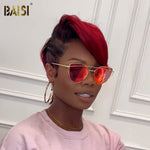 BAISI HAIR Pixie Cut Wig BAISI Red Pixie Cut WIG