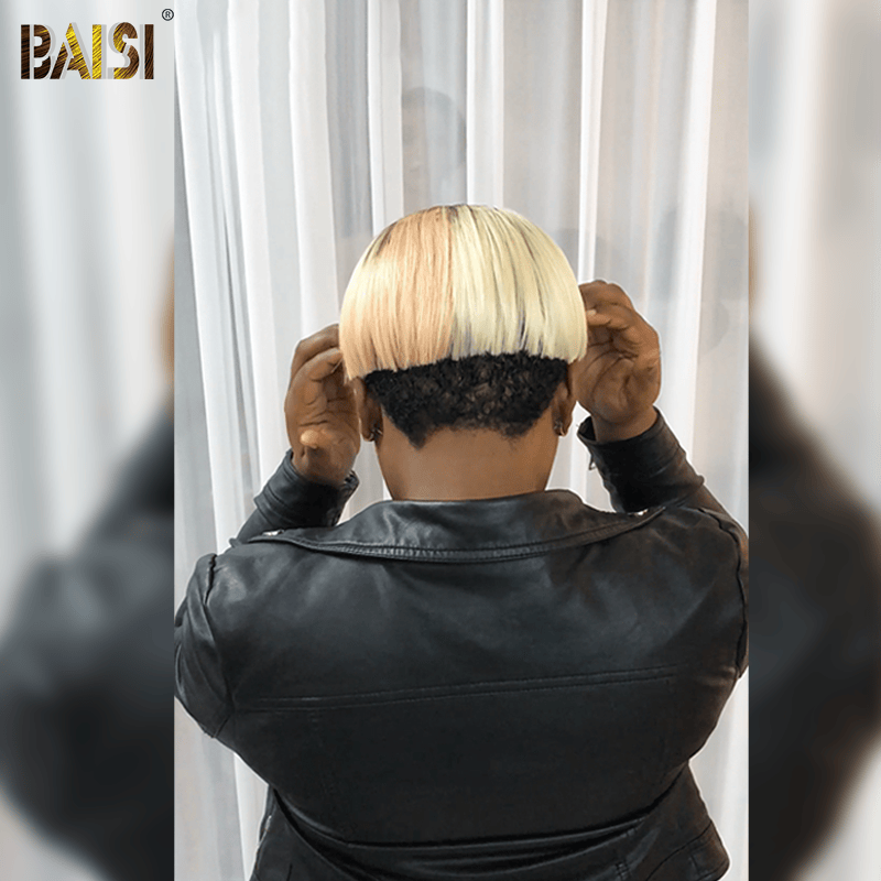 BAIS Cute Straight Partial Topper(Not A Wig) For Black Women – BAISI HAIR