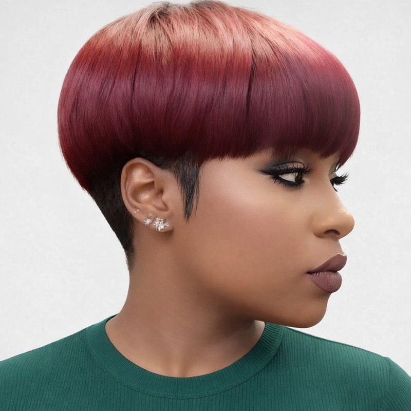 BAISI Burgundy Partial Topper – BAISI HAIR