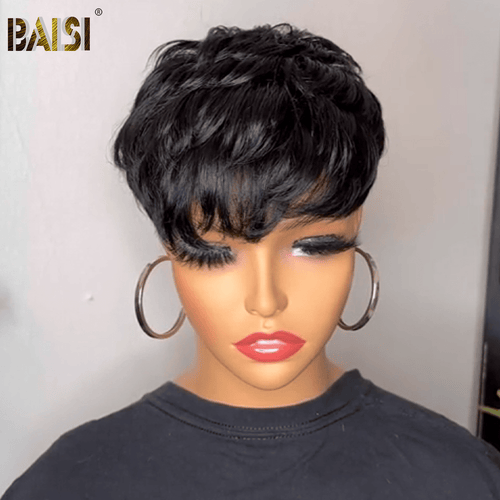 BAISI HAIR topper BAISI Natural Black Wavy Partial Topper Unit( NOT A WIG)