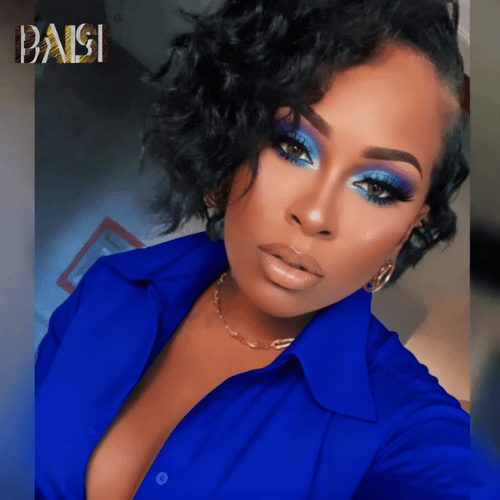 CHINA BOB Wig BAISI Loose Wave Side Part BOB Wig