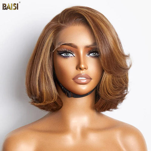 hairbs $100 wig BAISI Elegant Highlight BoB Wig
