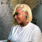 hairbs $100 wig BAISI Sexy Side Part Blonde Wavy Wig
