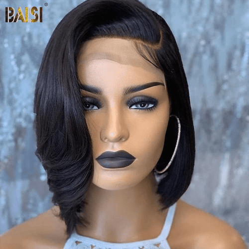 hairbs $100 wig Copy of BAISI Short Pixie Cut Closure Wig