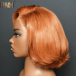 hairbs BOB Wig BAISI 250% Ginger Color Lace BoB Wig