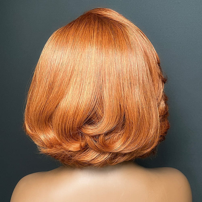 hairbs BOB Wig BAISI 250% Ginger Color Lace BoB Wig