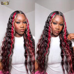 hairbs Customized Wig BAISI Loose Deep Wave With Highlight Wig