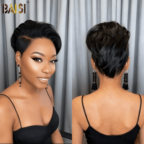 hairbs Pixie Cut Wig BAISI Full Lace Pixie Cut Wig