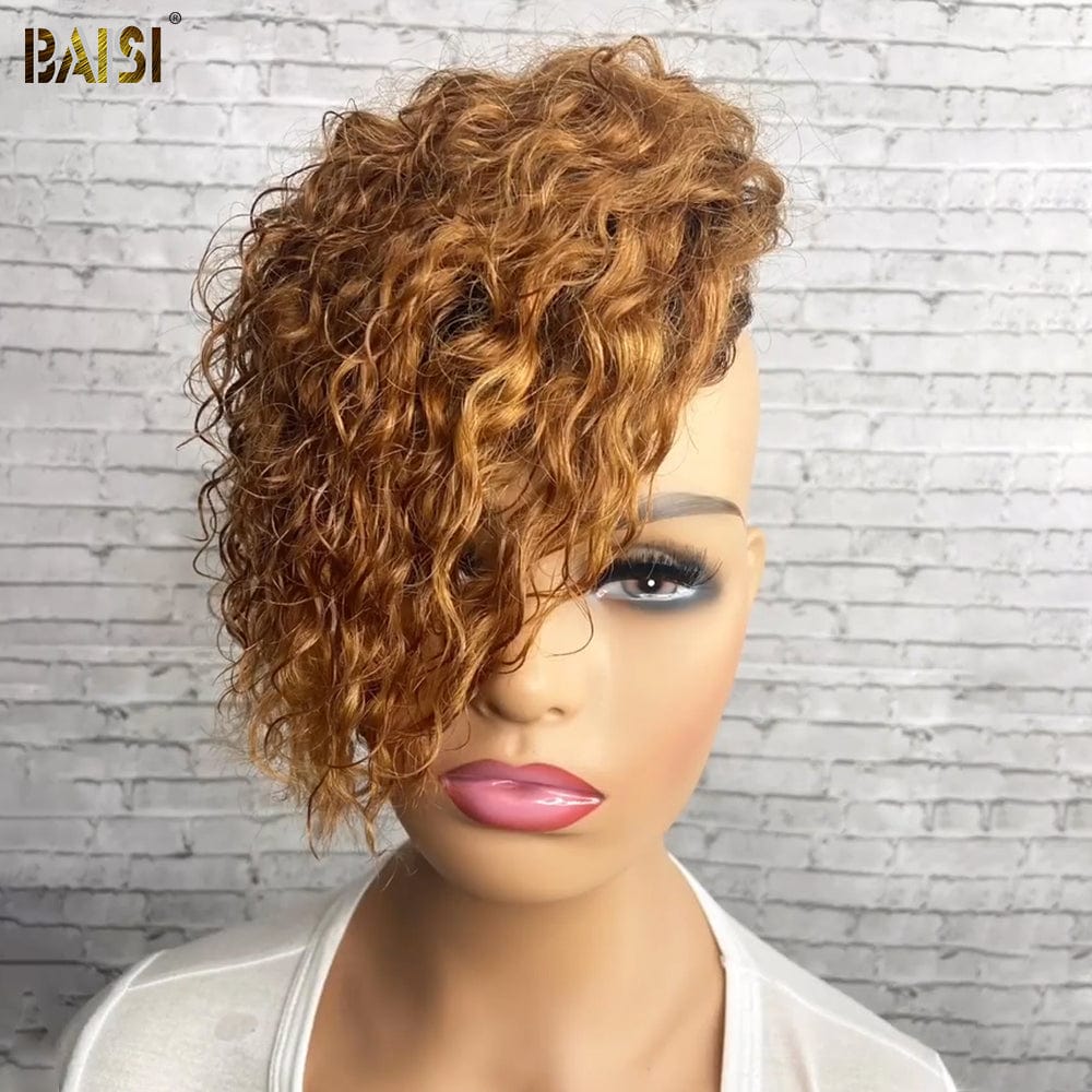 BAIS Honey Brown Curly Partial Topper – BAISI HAIR