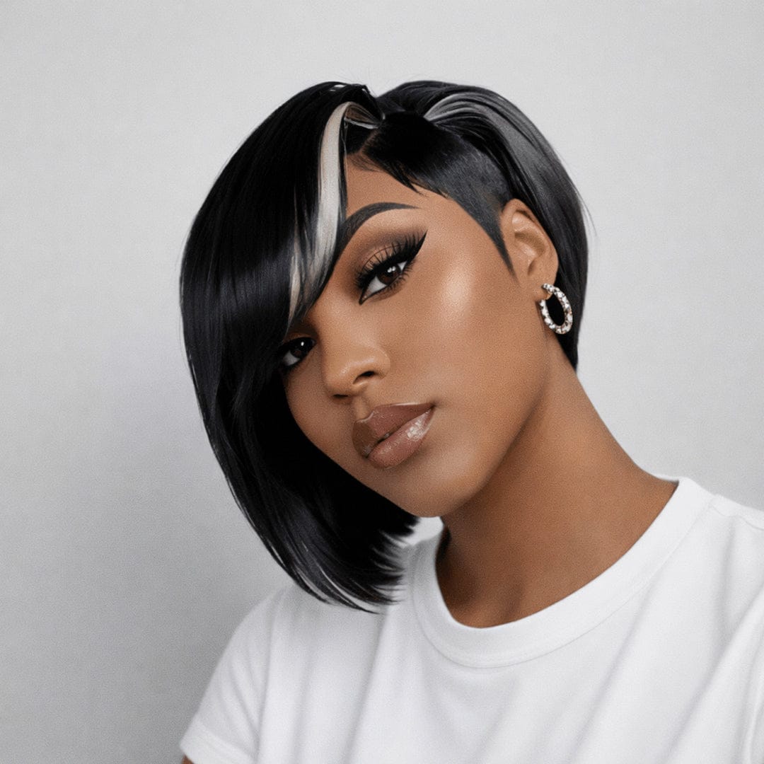 BAISI Straight Partial Topper With Highlight (NOT A WIG) – BAISI HAIR