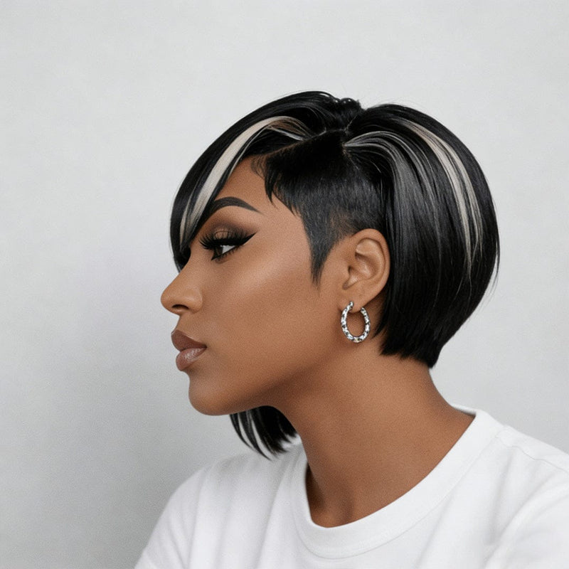 BAISI Straight Partial Topper With Highlight (NOT A WIG) – BAISI HAIR