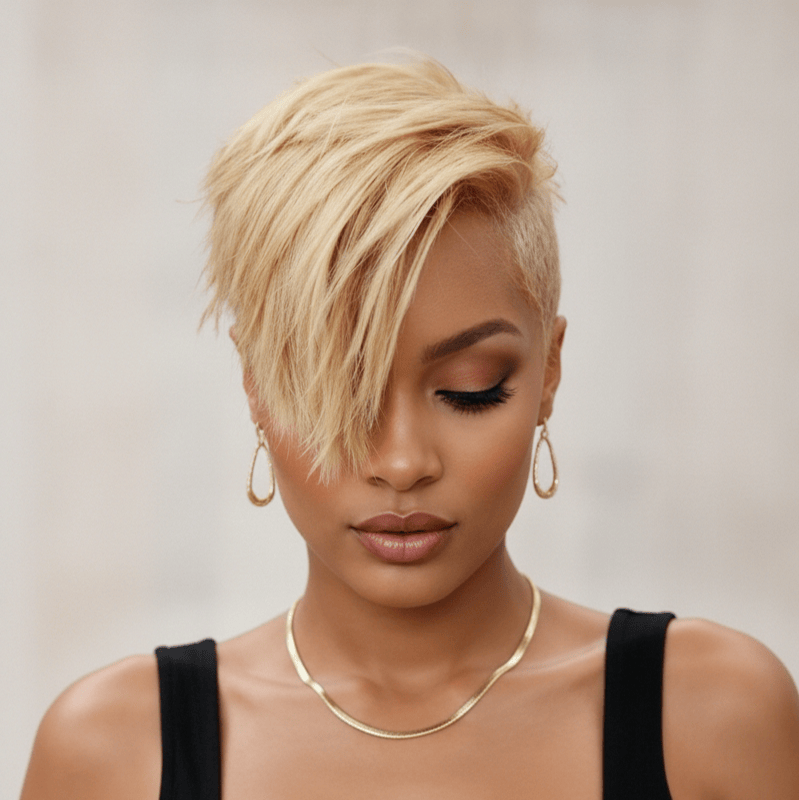 BAISI Partial Topper Honey Blonde Straight Hair (NOT A WIG) For Black ...