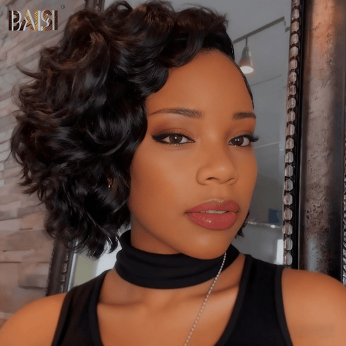 hairbs topper Same As Pics BAISI Side Part Natural Wave Partial Topper (NOT A WIG)