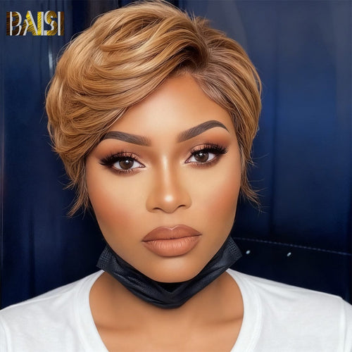 Pixie Cut Wig Pixie Cut Wig BAISI 13X4 Lace Gisela Short Cut Wig