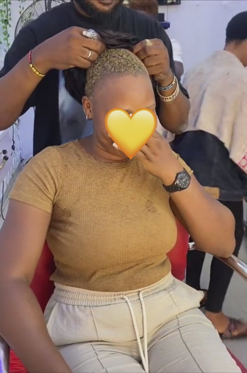 Baisi-Machine_made_glueless_pixie_short_cut_wig-Black_color-100_human_hair_for black women-short hair-put on and go wig-for party-for job