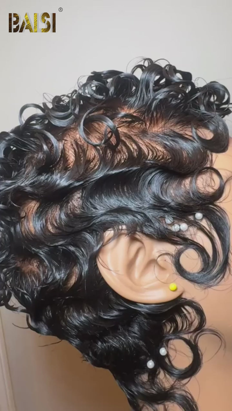 Baisi-Fulllacepixiewig-Naturalblackcolor-100_humanhair-for black women-for daily use-for dailys