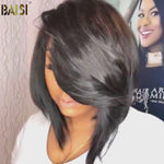 BAISI Side Part Sexy BoB Wig